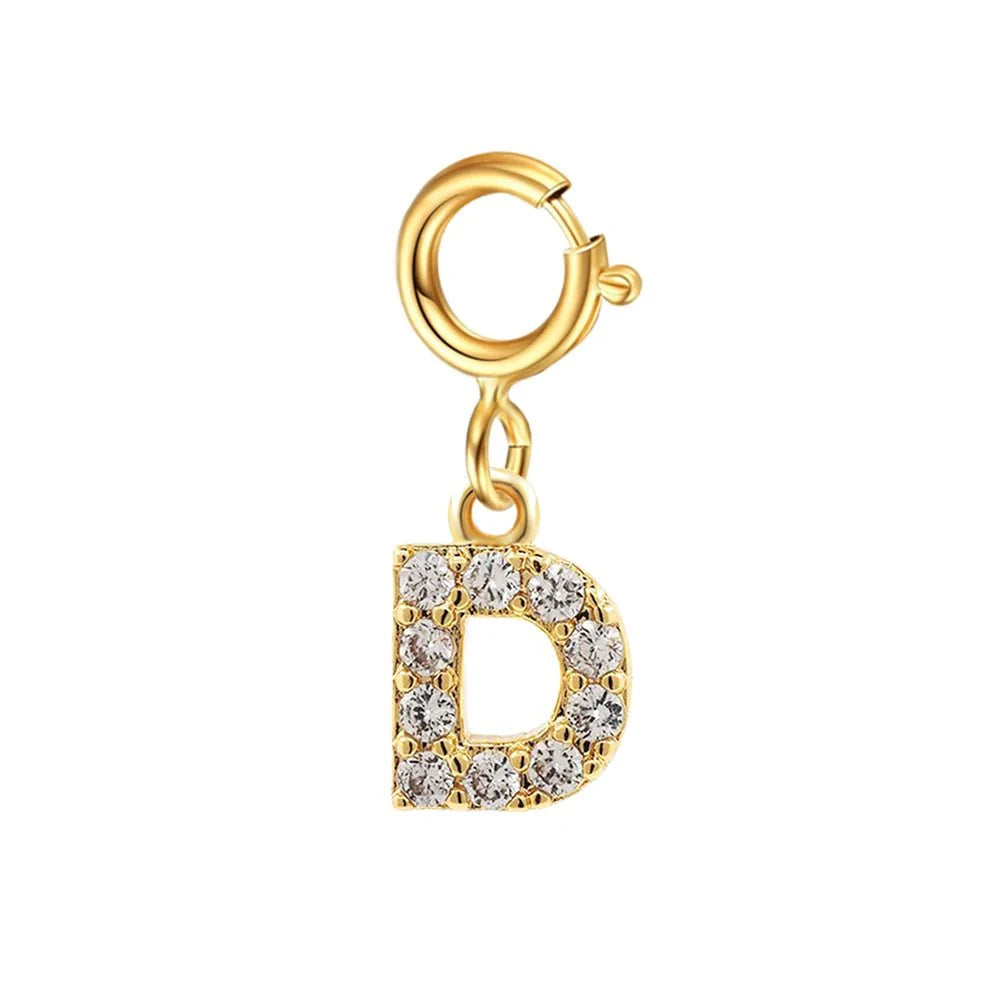 Iona Dainty Cuban Figaro Chain Letter Initial Bracelet