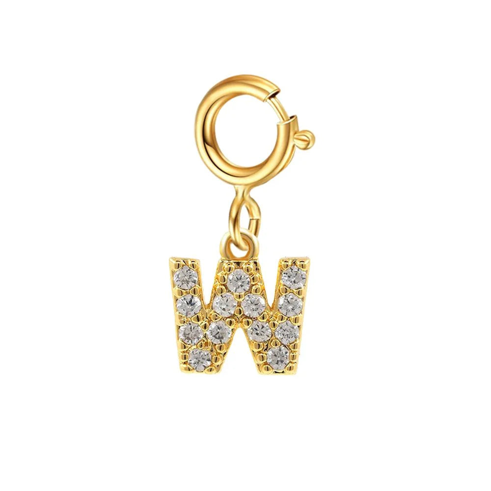 Iona Dainty Cuban Figaro Chain Letter Initial Bracelet