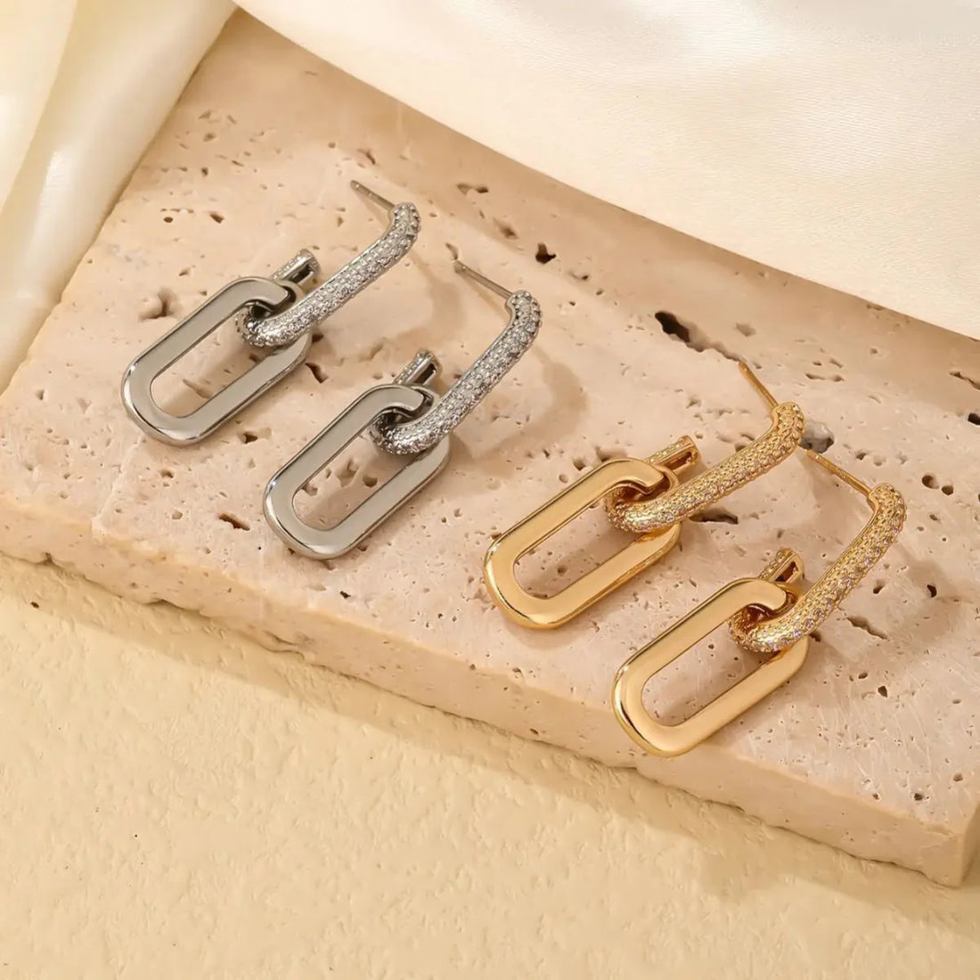 Claudia Dainty Loop Deluxe Earrings