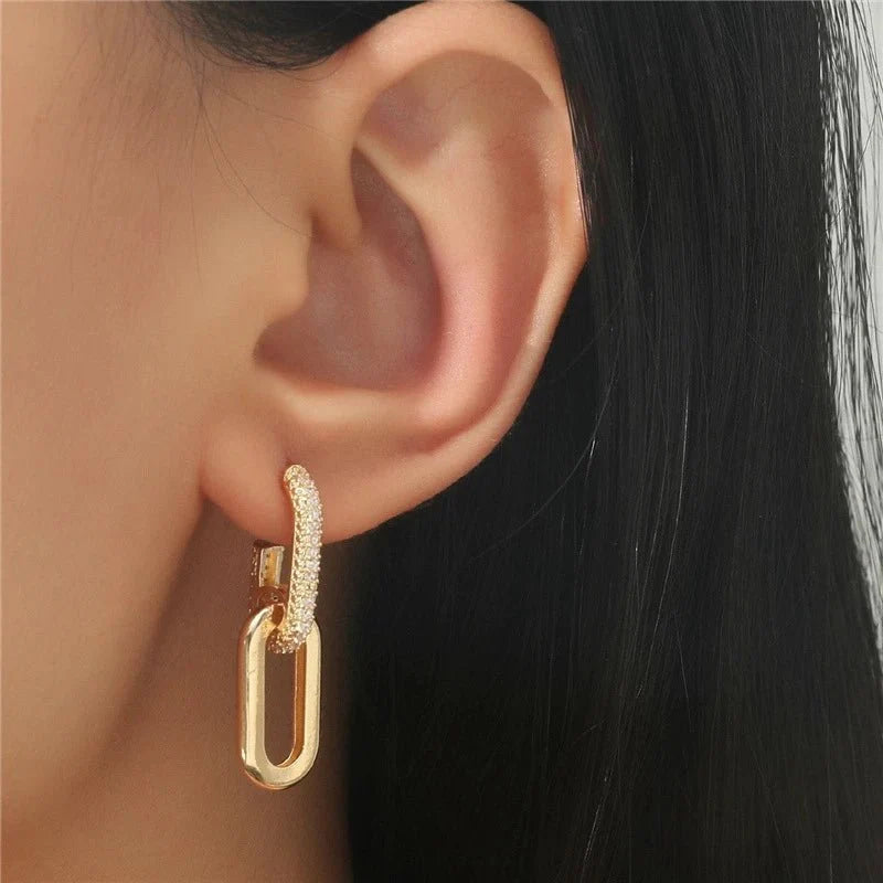 Claudia Dainty Loop Deluxe Earrings