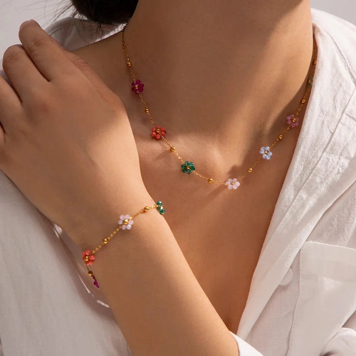 Tahlia Dainty Floral Jewelry Collection