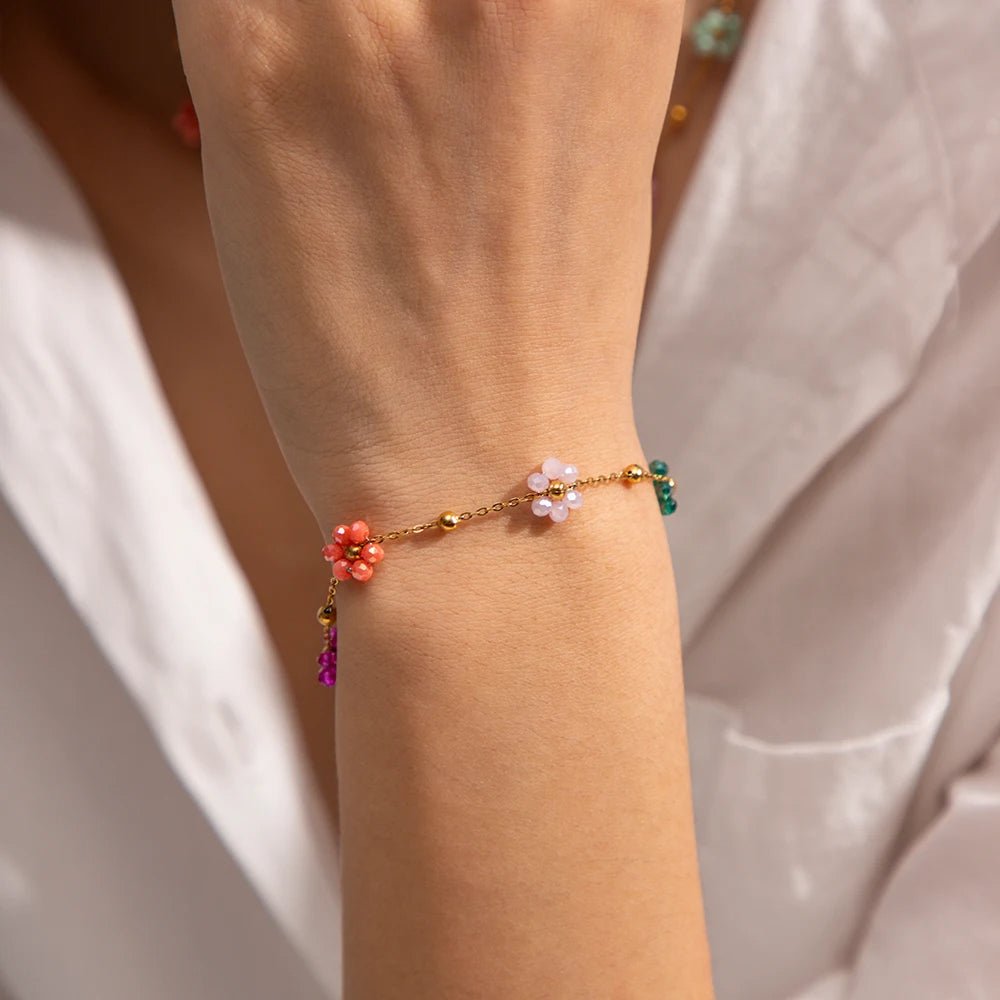 Tahlia Dainty Floral Jewelry Collection