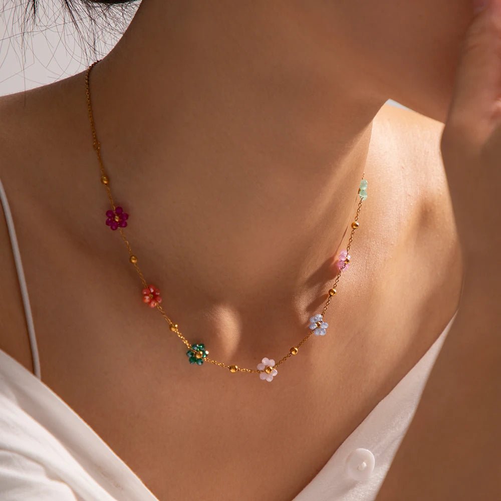 Tahlia Dainty Floral Jewelry Collection