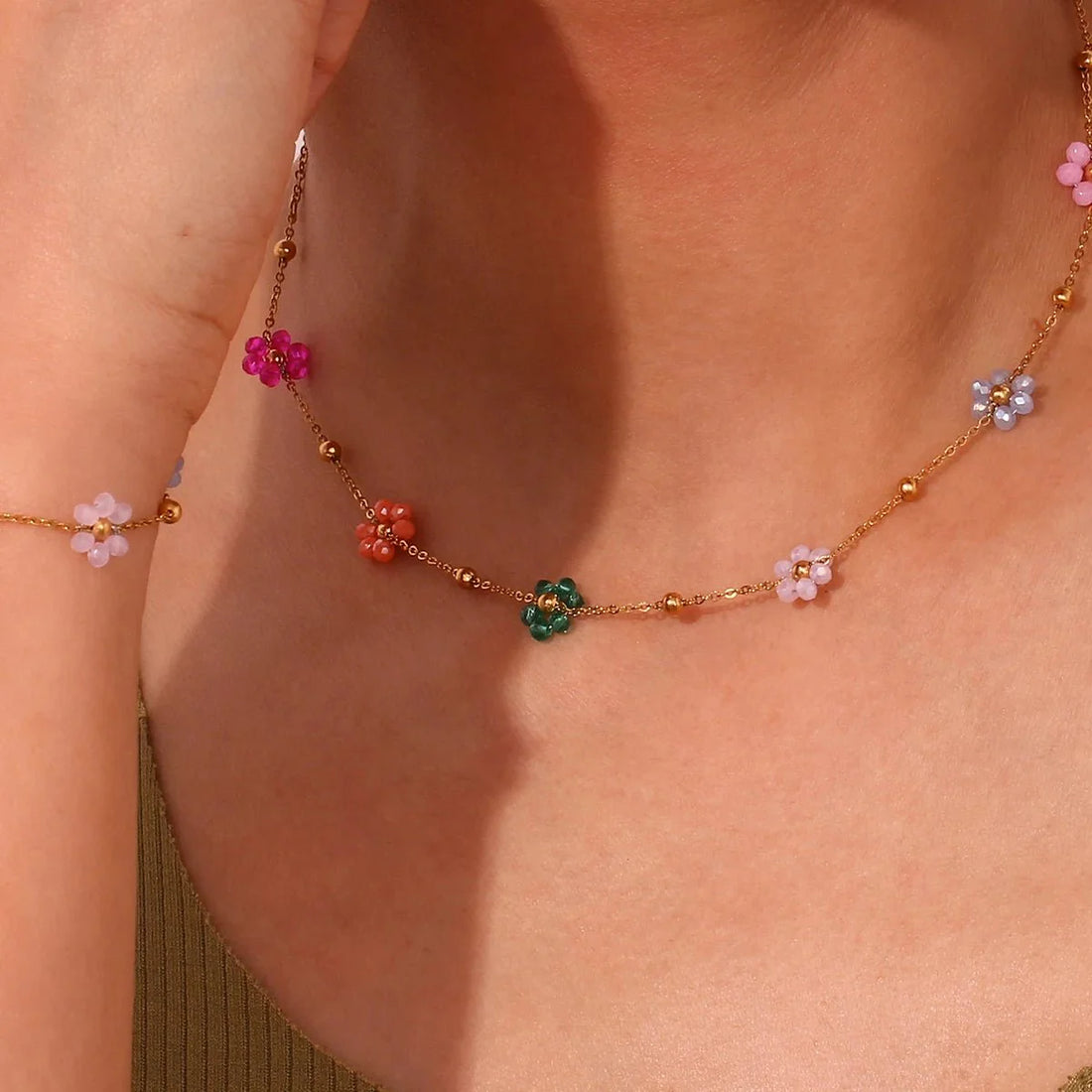 Tahlia Dainty Floral Jewelry Collection