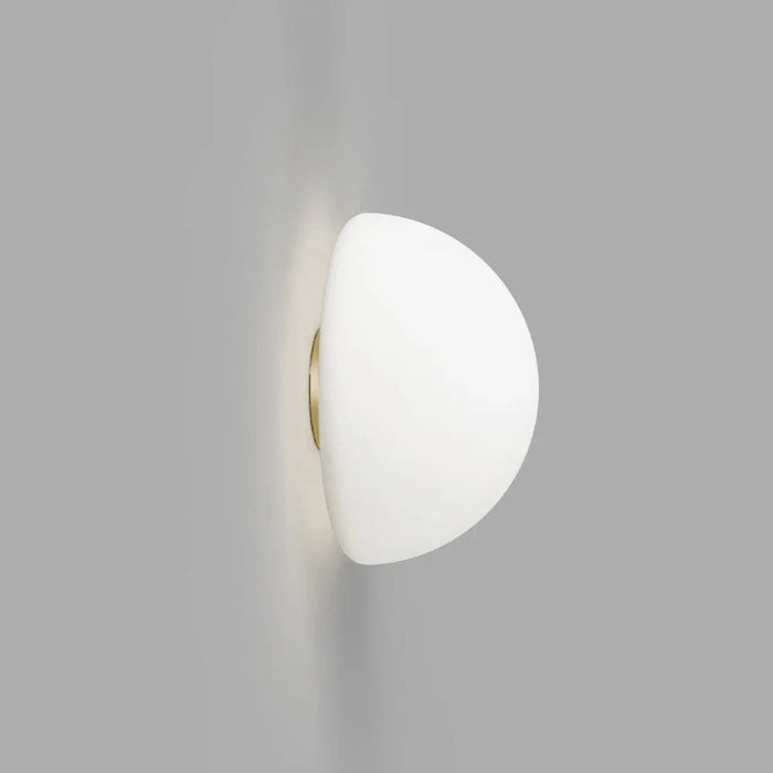 Round Dome Mirror Wall Light