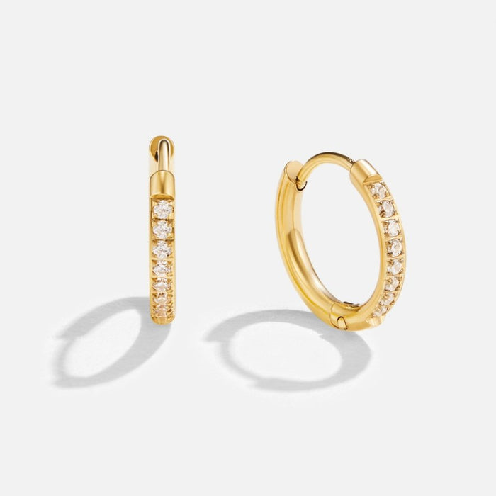 Rosalind | Eternity Hoop Earrings-Earrings-Urban Devyne-Urban Devyne