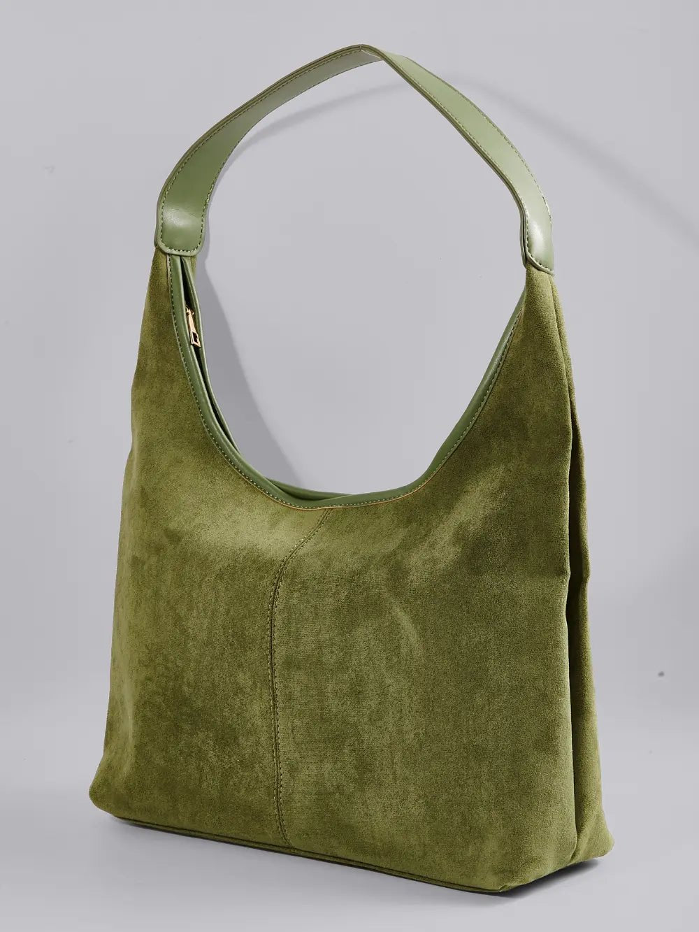 Elvira | Vegan Suede Hobo Bag-Shoulder bag-Urban Devyne-Urban Devyne