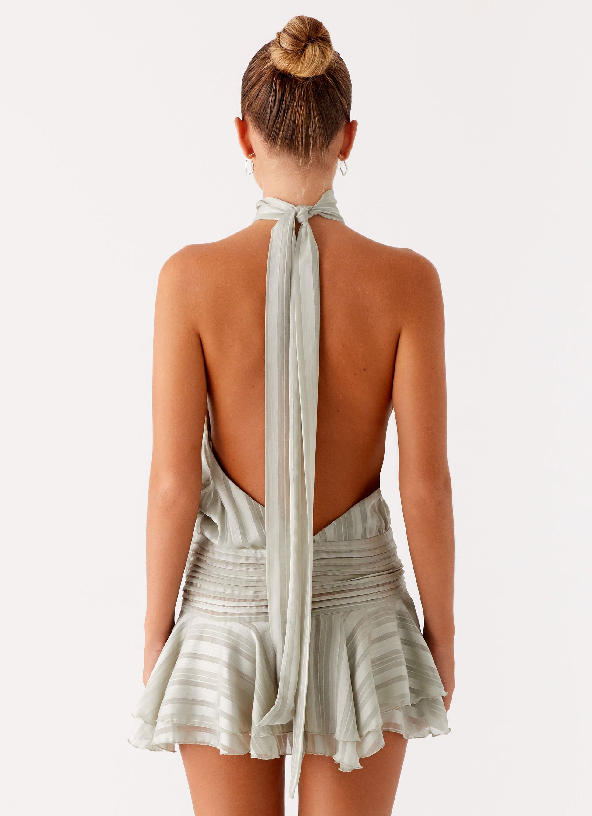 Fleur | Willow Chiffon Mini Dress-Mini Dresses-Urban Devyne-Urban Devyne