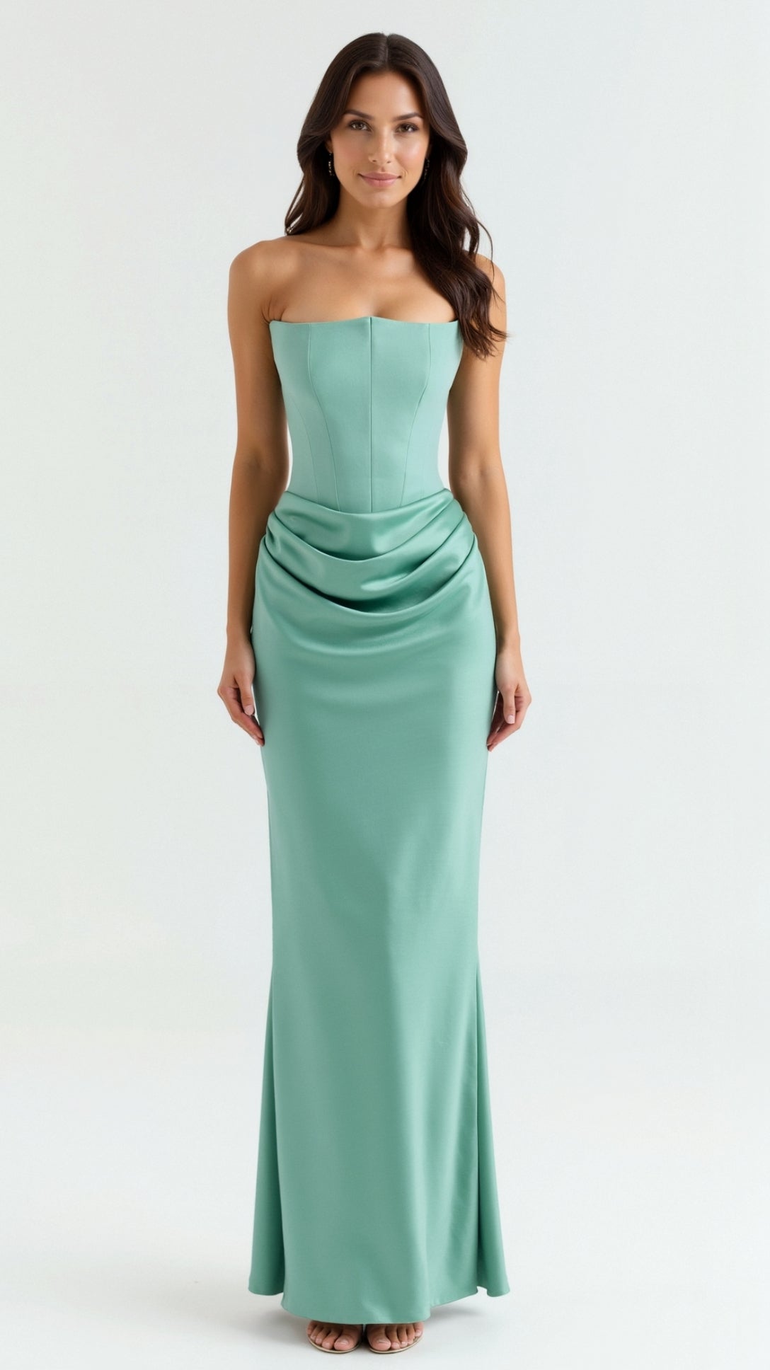 Isabella | Corset Maxi Dress-Maxi Dresses-Urban Devyne-Mint green-XS-Urban Devyne