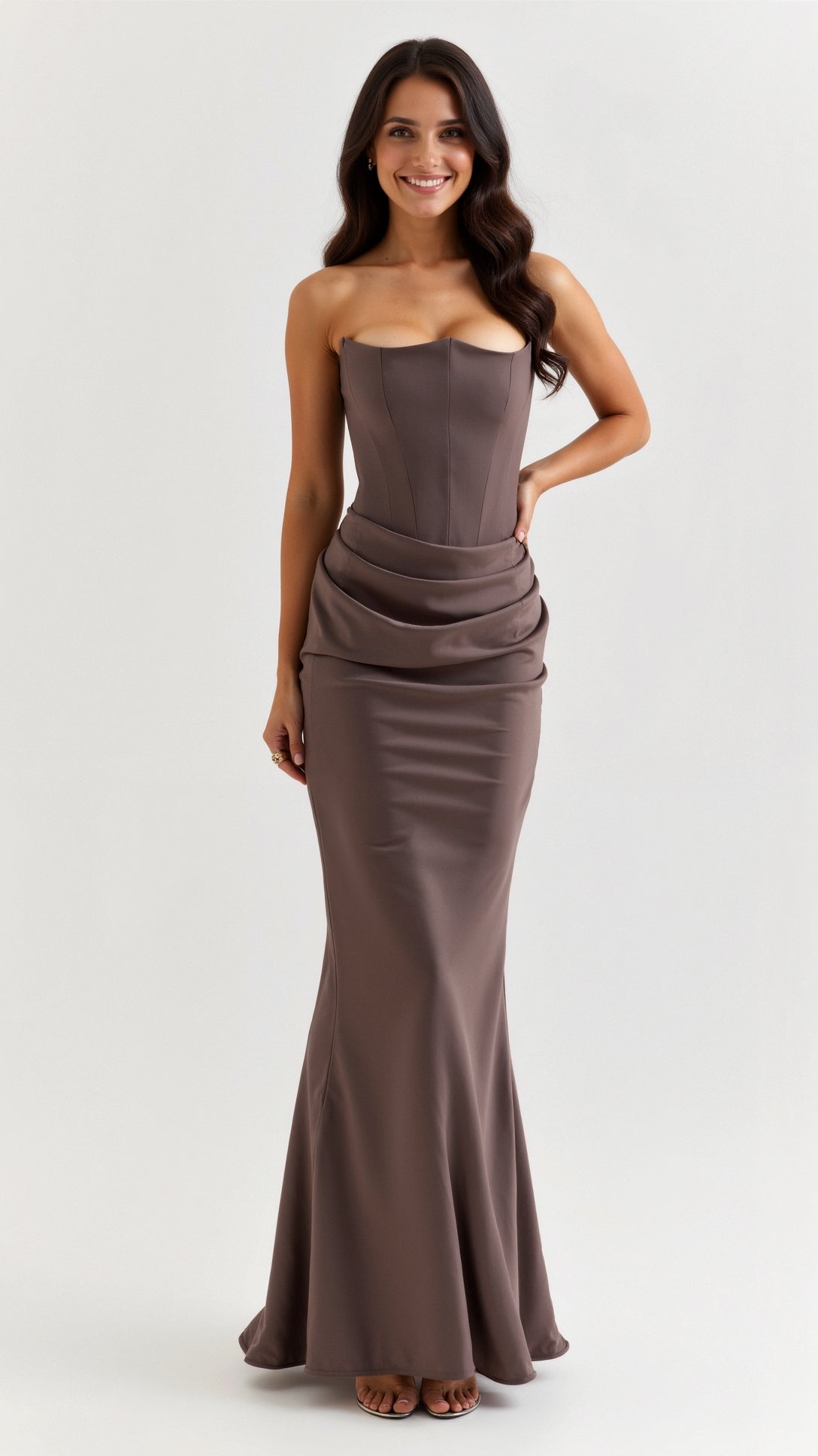 Isabella | Corset Maxi Dress-Maxi Dresses-Urban Devyne-Caramel-XS-Urban Devyne