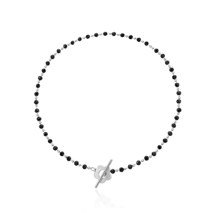 Hollie Flower Clasp Choker Necklace