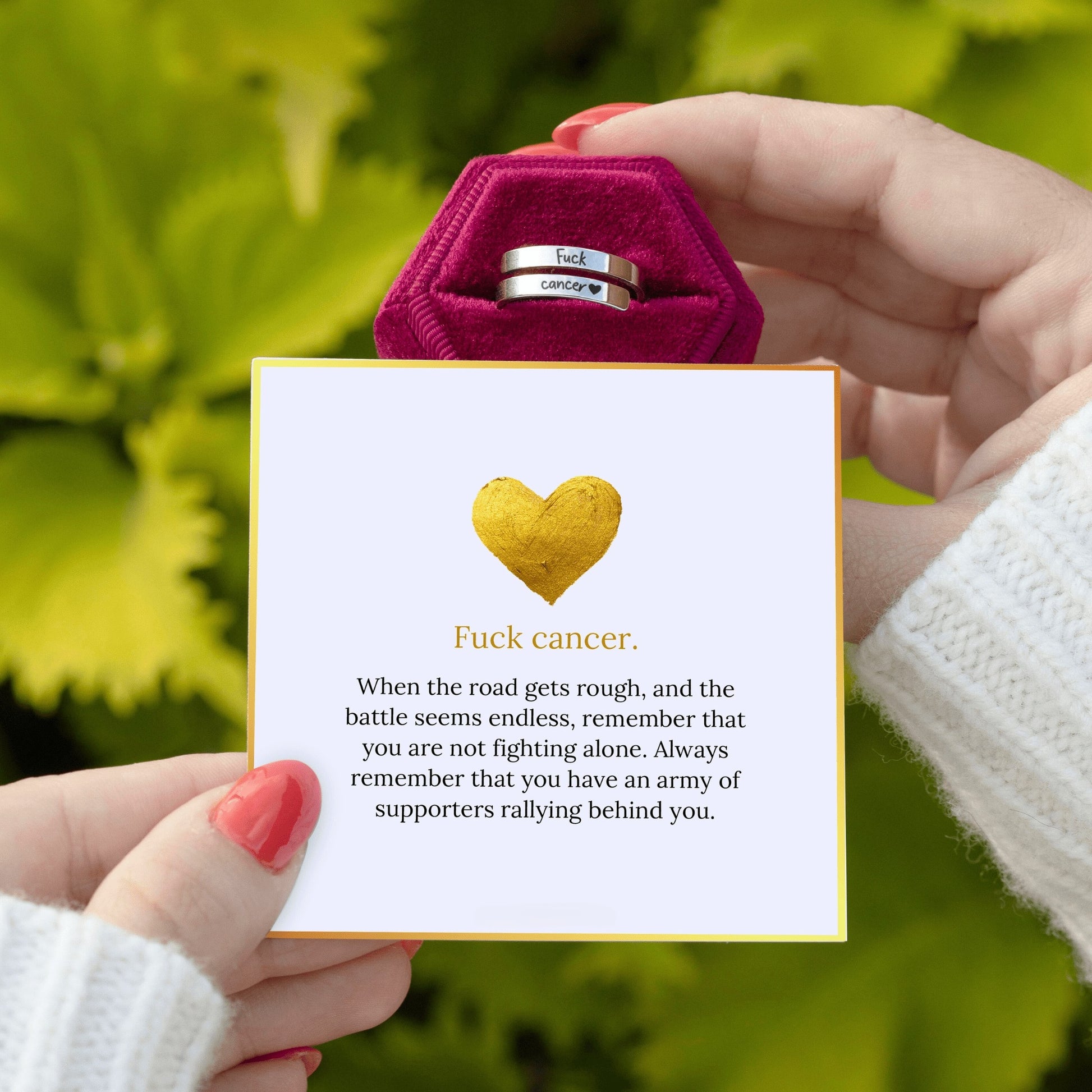 Cancer Awareness Ring