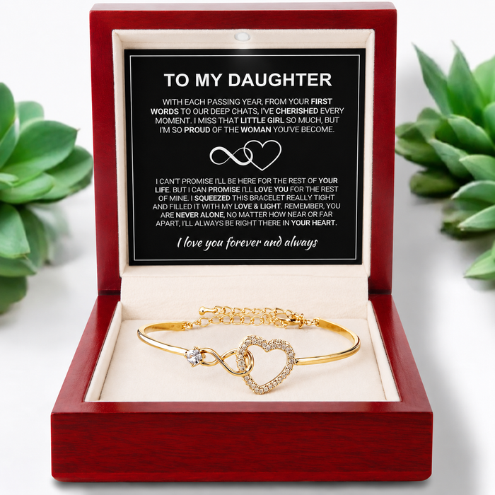 To My Daughter - Forever Linked - Bracelet