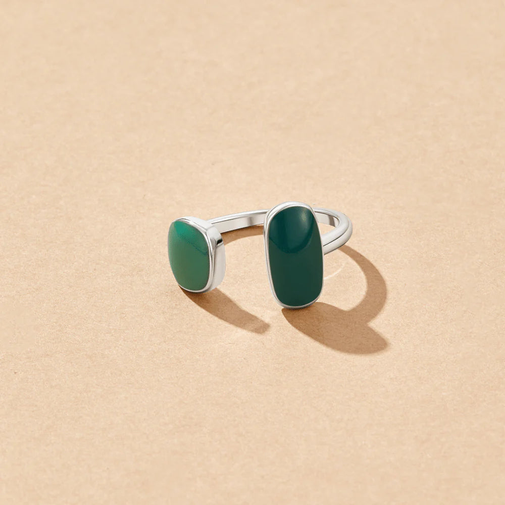 Clarissa | Aquamarine Stone Wrap Ring-Ring-Urban Devyne-Urban Devyne