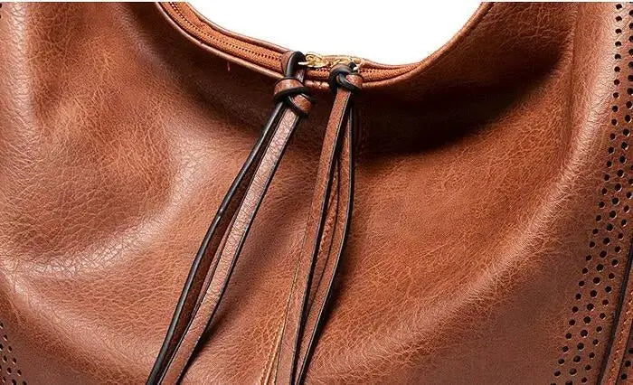 Eden | Vintage Vegan Leather Hobo Bag-Shoulder Bag-Urban Devyne-Urban Devyne