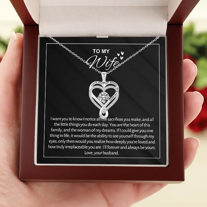 To My Wife - Forever & Always Necklace