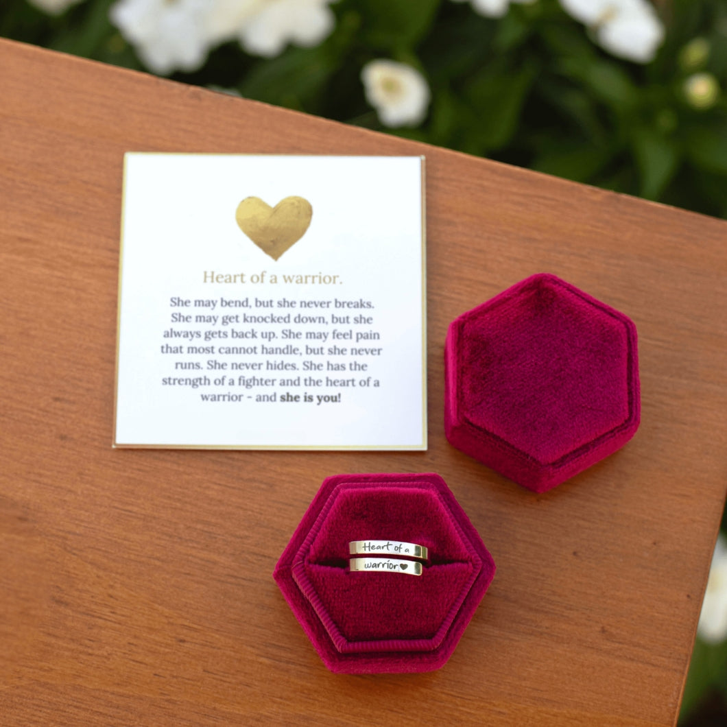 Warrior Heart Ring