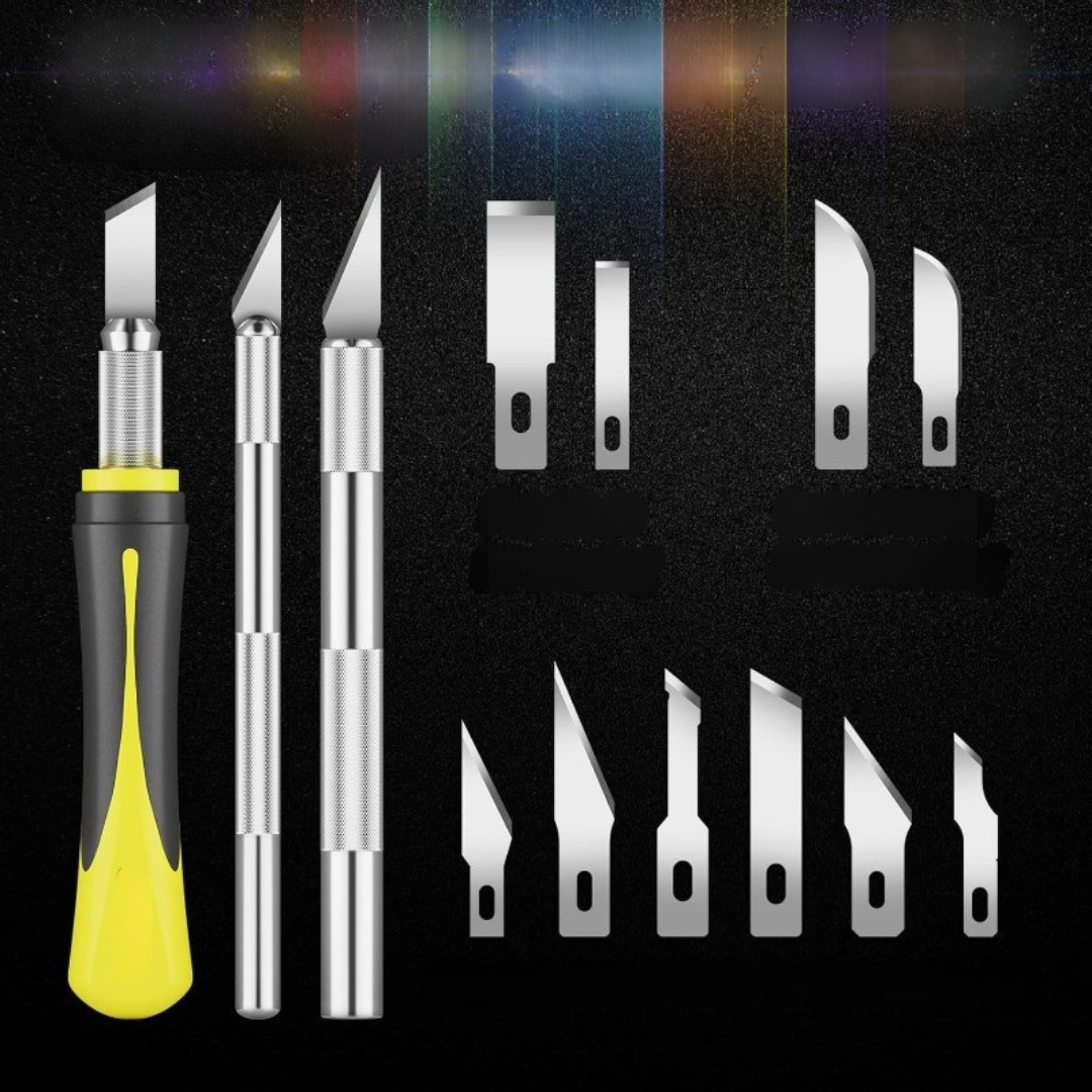 Carving Knife Set for Precision Pumpkin Carving with Sharp Ergonomic Blades