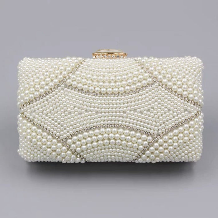 Lunette | Pearl Clutch-Clutches-Urban Devyne-Urban Devyne
