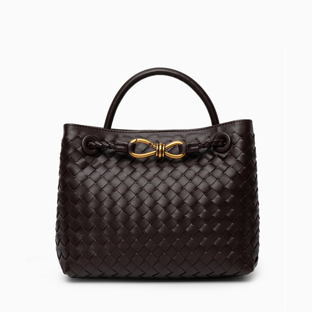 Adela | Woven Crossbody Bag-Handbag-Urban Devyne-Brown-Urban Devyne