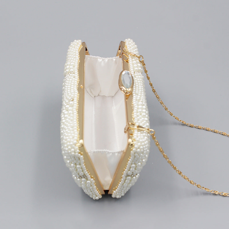 Lunette | Pearl Clutch-Clutches-Urban Devyne-Urban Devyne