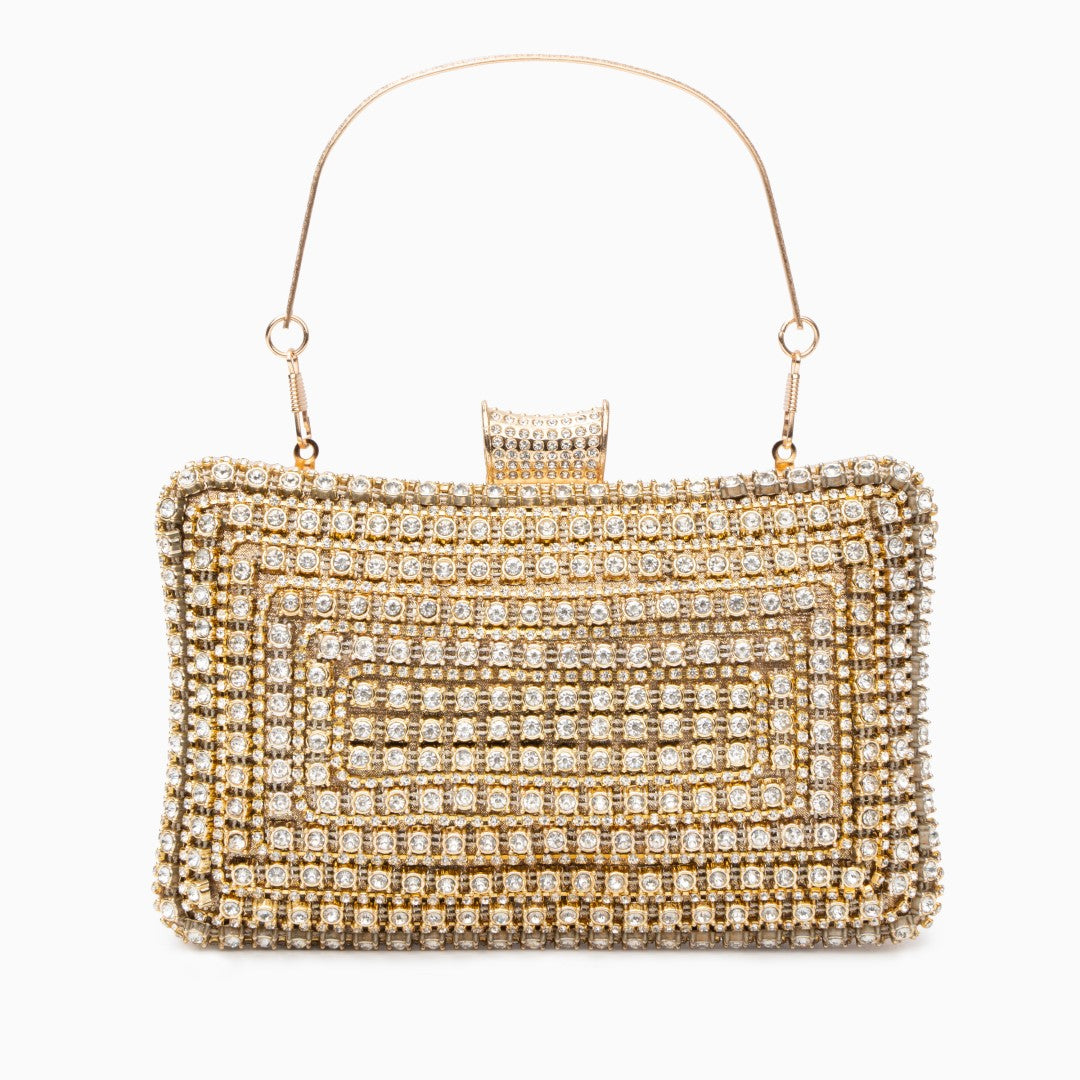 Lauryn | Sparkle Clutch Bag-Clutches-Urban Devyne-Gold-Urban Devyne