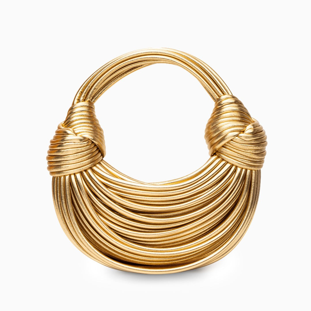 Bea | Leather Handbag-Handbag-Urban Devyne-Gold-Urban Devyne