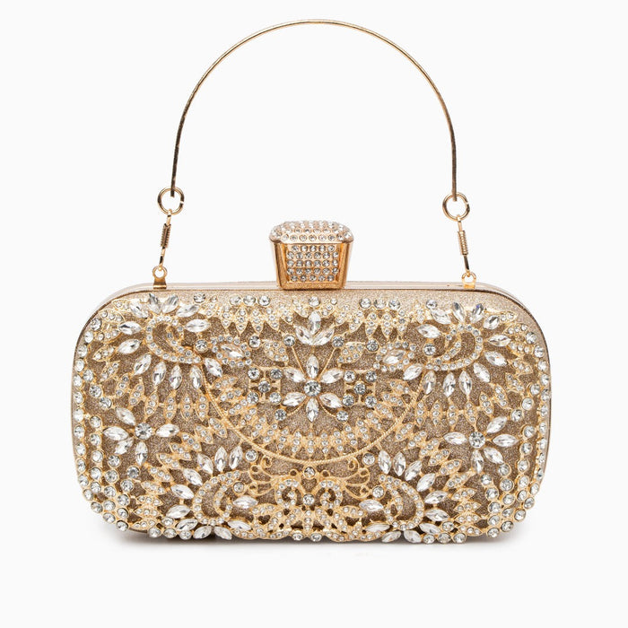 Natalie | Petal Clutch Bag-Clutches-Urban Devyne-Gold-Urban Devyne