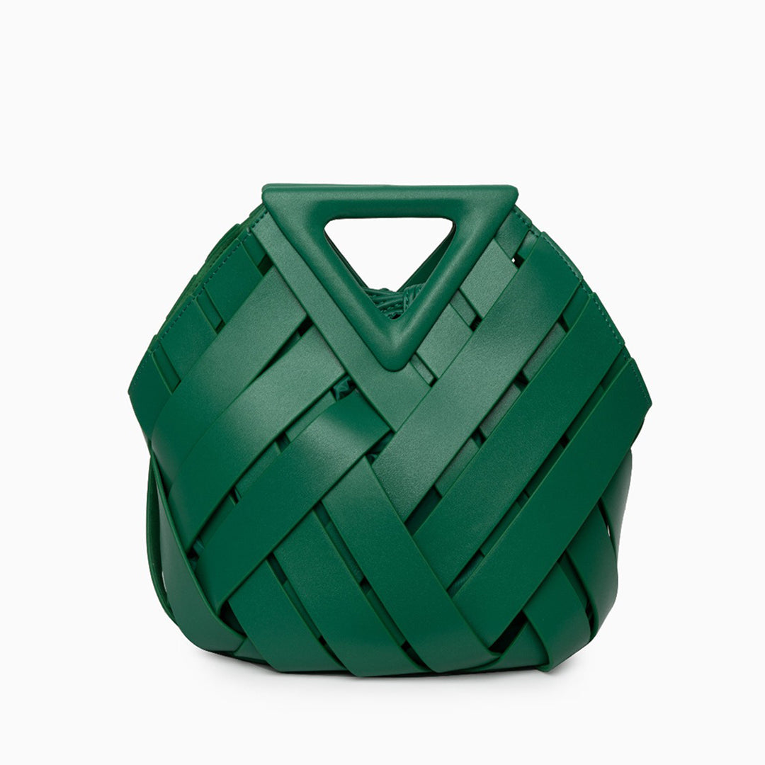 Rina | Woven Handbag-Handbag-Urban Devyne-Green-Urban Devyne