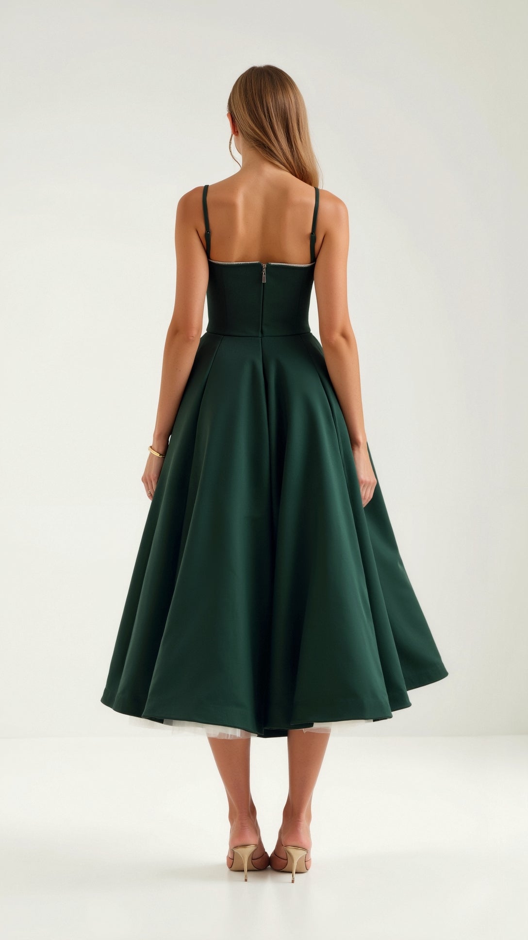 Aurelia | Tulle Midi Dress