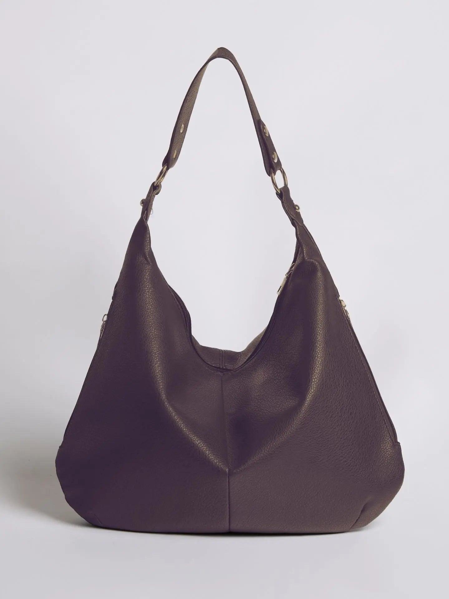 Azalea | Leather Hobo Bag with Slouchy Shape-Shoulder Bag-Urban Devyne-Urban Devyne