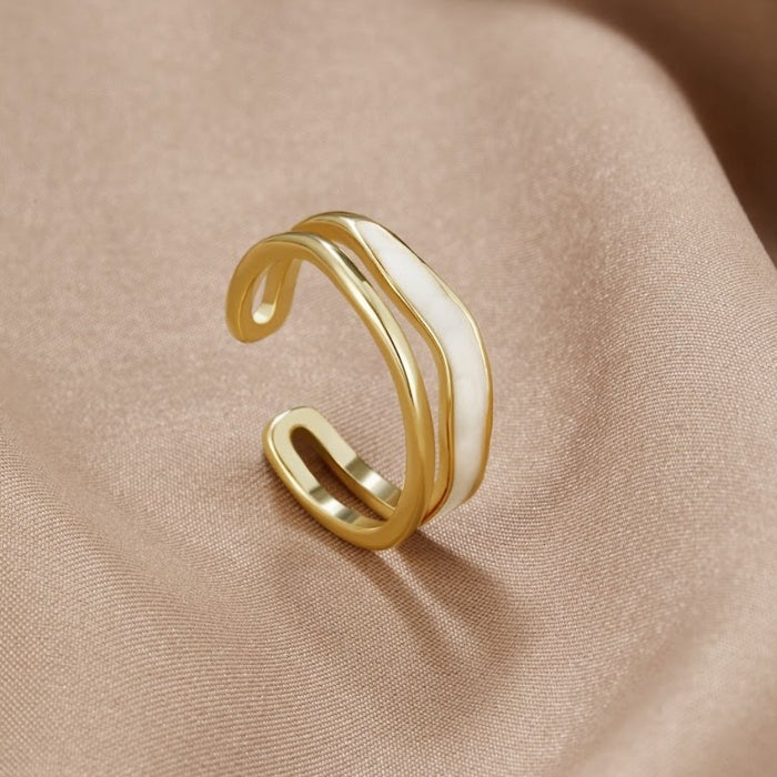 Celestine | Layered Gold Ring-Ring-Urban Devyne-Urban Devyne