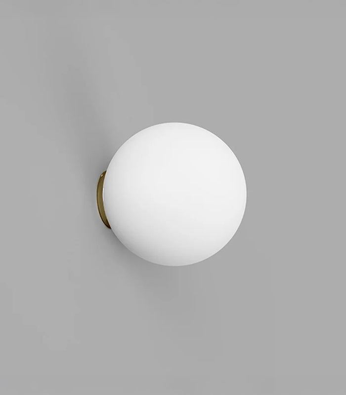 Modern Orb Mirror Wall Light