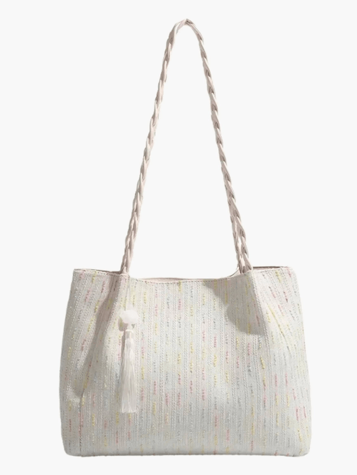 Soleil | Woven Tote Bag-Shoulder Bag-Urban Devyne-Urban Devyne