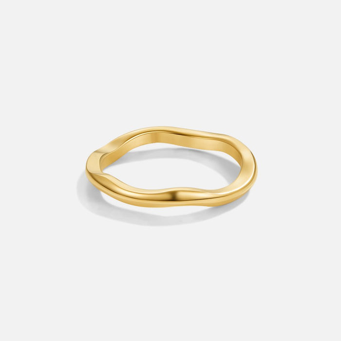 Serene | Wave Ring Set-Ring-Urban Devyne-Urban Devyne