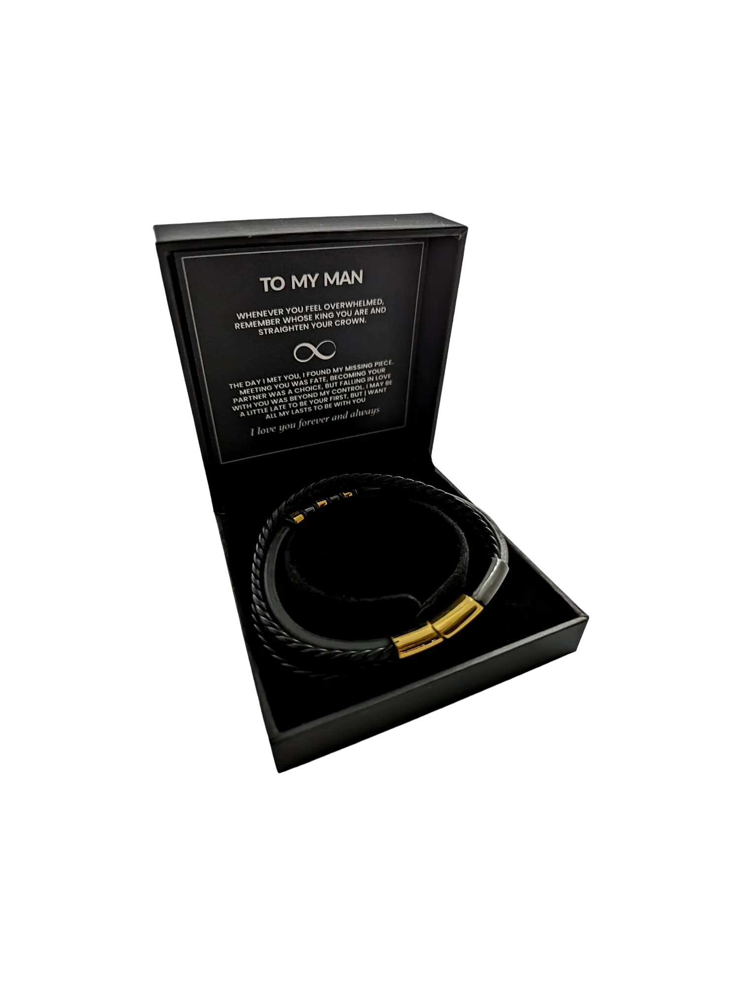 Men's Braided Bracelet - Straighten Your Crown