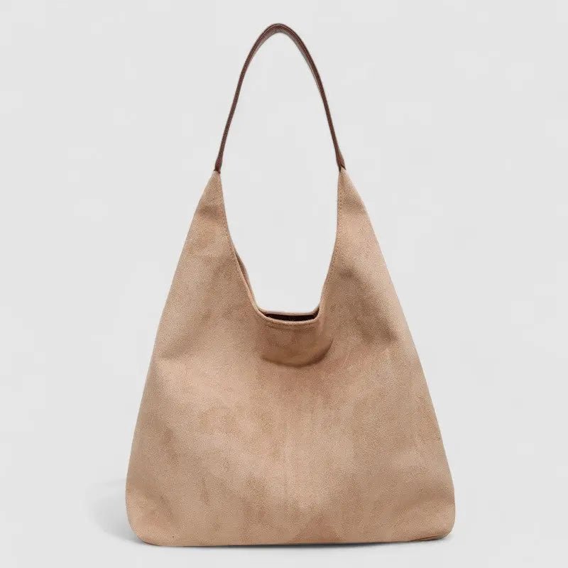 Arden | Suede Hobo Bag-Shoulder Bags-Urban Devyne-Sand Dust-Urban Devyne