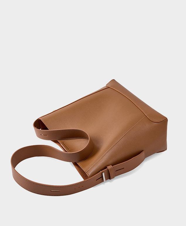 Anika | Leather Bucket Shoulder Bag-Shoulder Bag-Urban Devyne-Urban Devyne