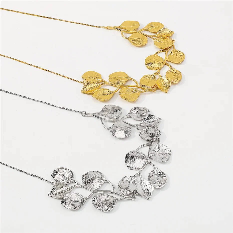 Aisling Nature's Leaf Statement Necklace