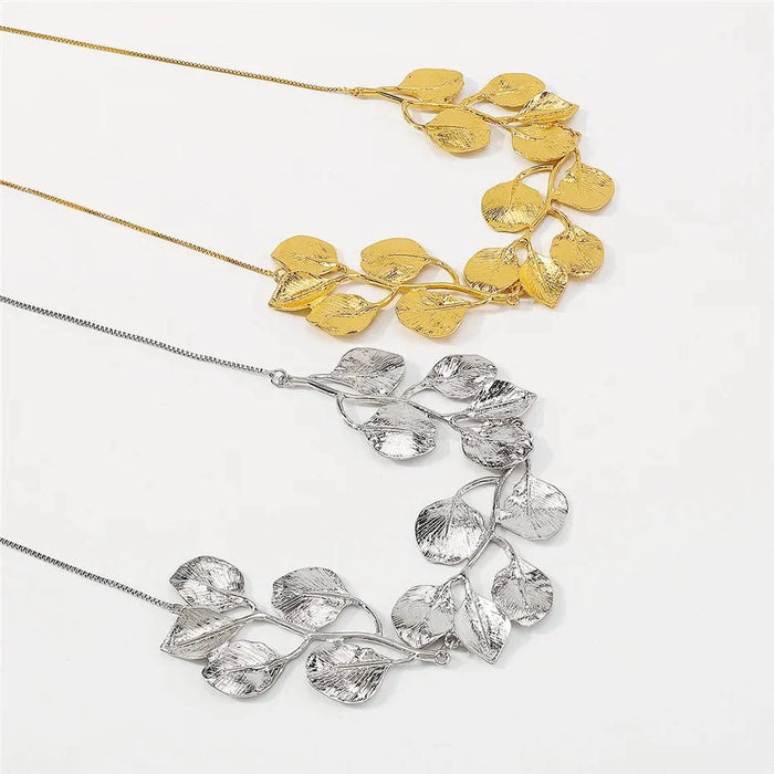 Aisling Nature's Leaf Statement Necklace