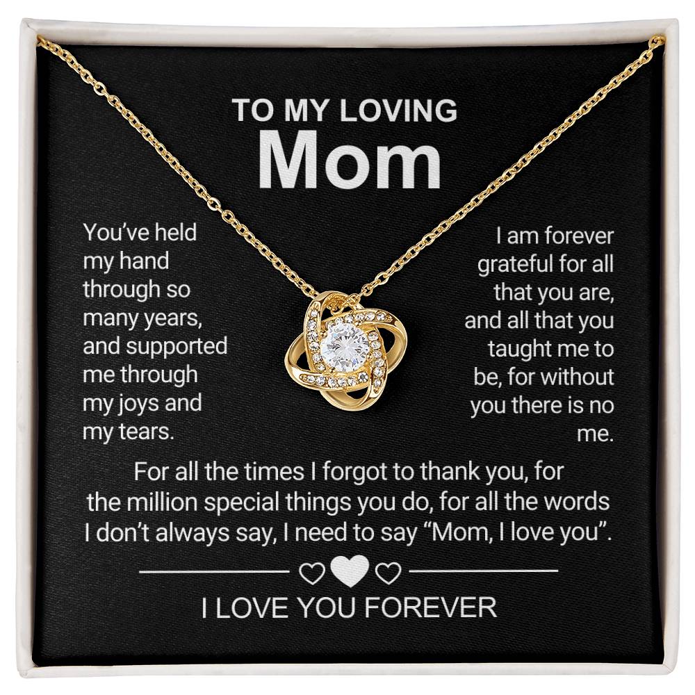 To My Mom - Messages - Love necklace