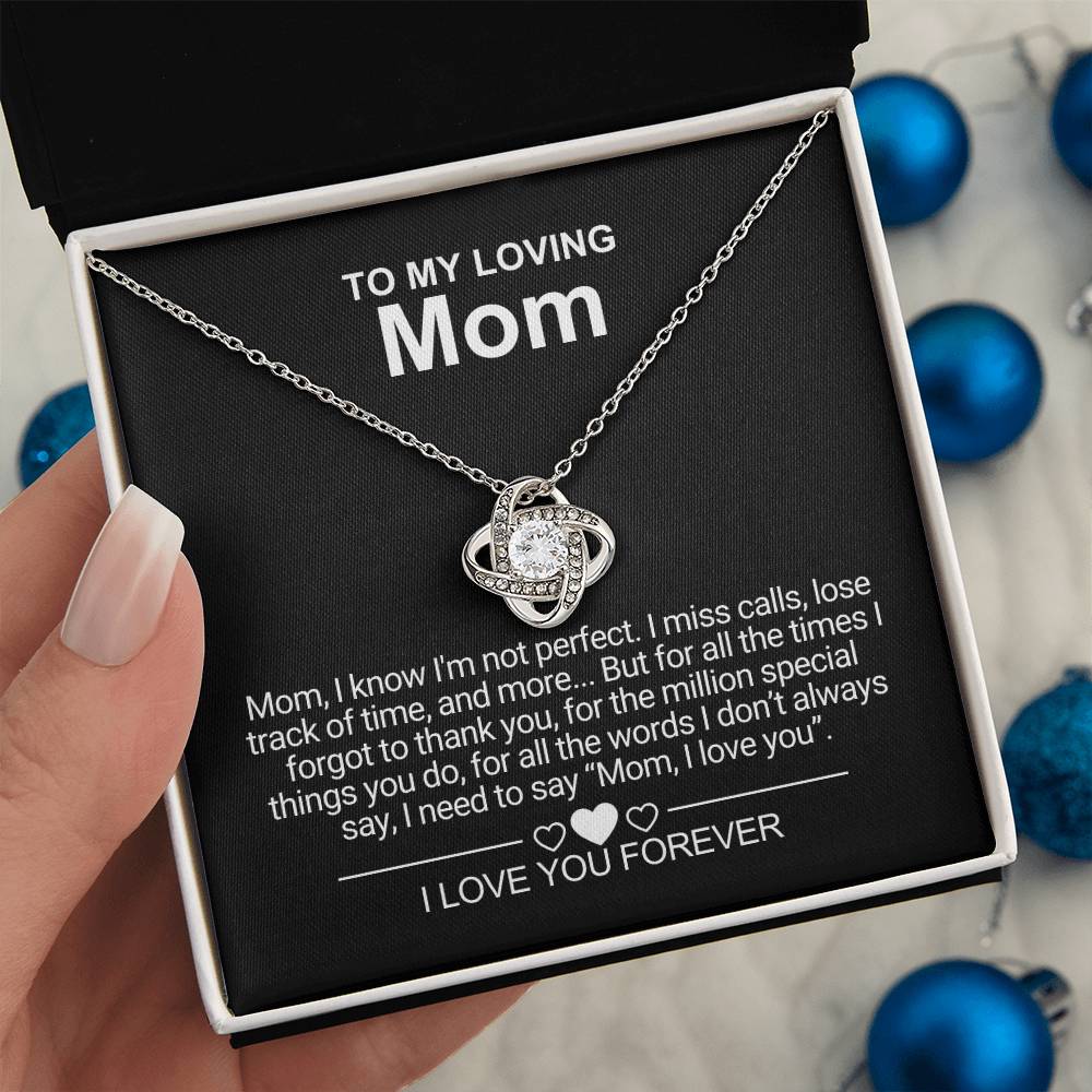 To My Mom - Messages - Love necklace