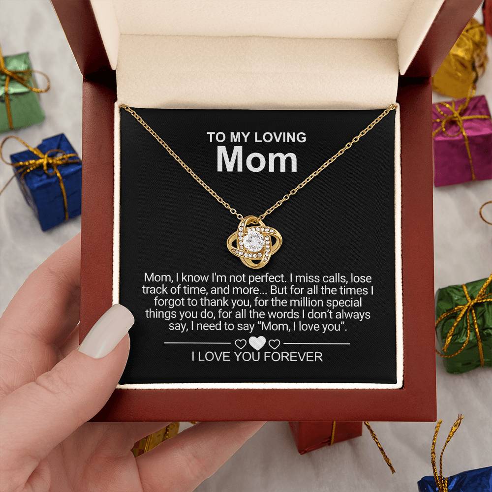 To My Mom - Messages - Love necklace