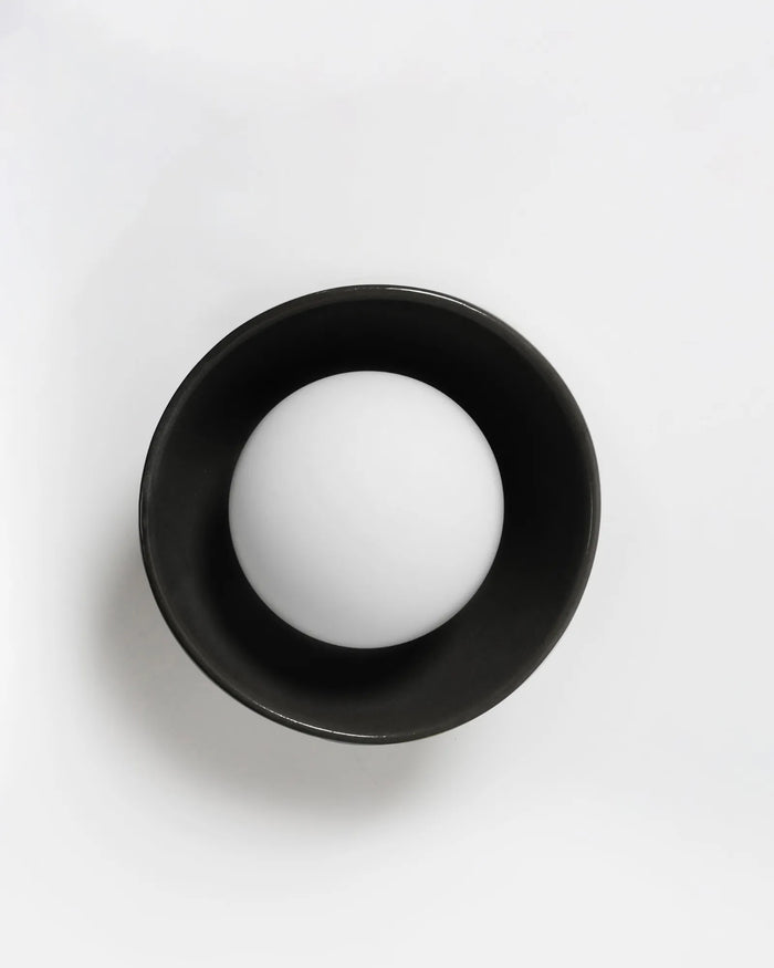 Ceramic Bowl Wall Light
