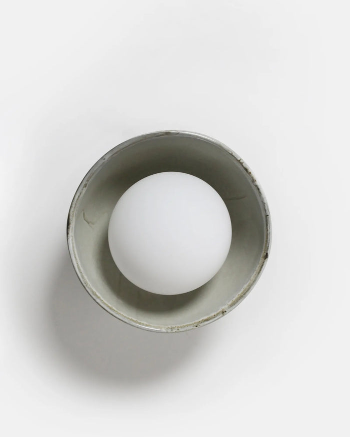Ceramic Bowl Wall Light