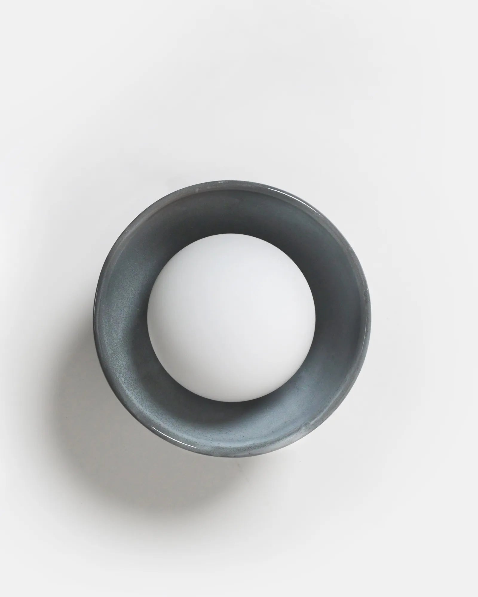 Ceramic Bowl Wall Light