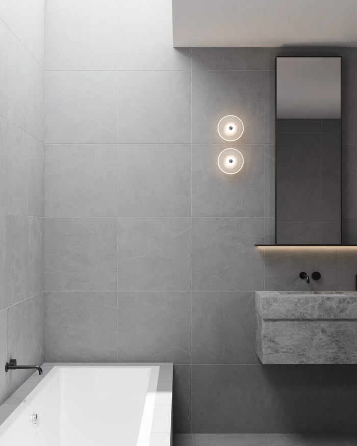 Frosted Glass Wall Light