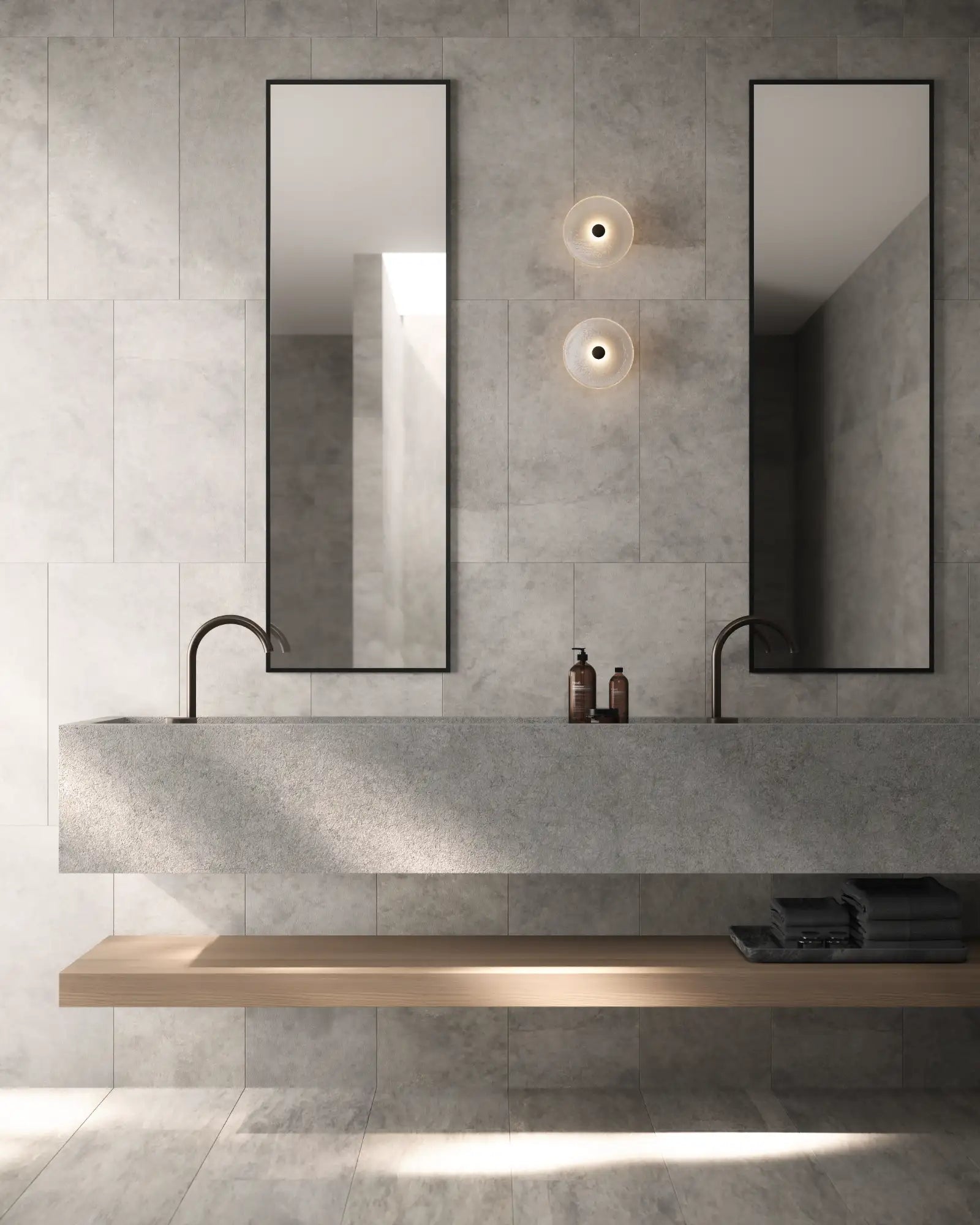 Frosted Glass Wall Light