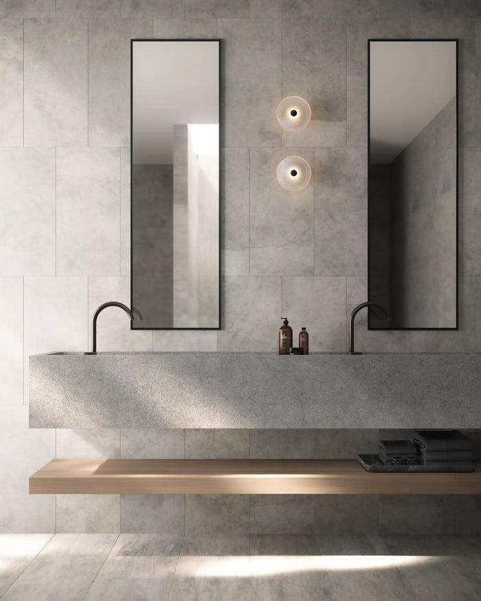 Frosted Glass Wall Light