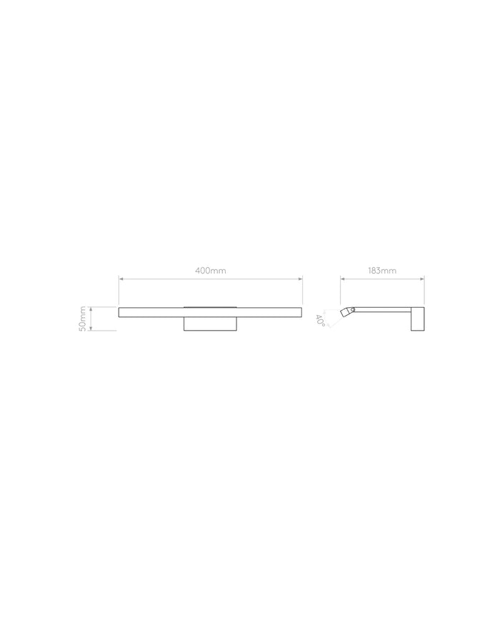 Modern Linear LED Wall Light